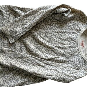 Cat & Jack Gray Leopard Print Sweater